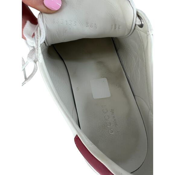 Gucci Ace Cherry Low Top Sneakers - Picture 14 of 16